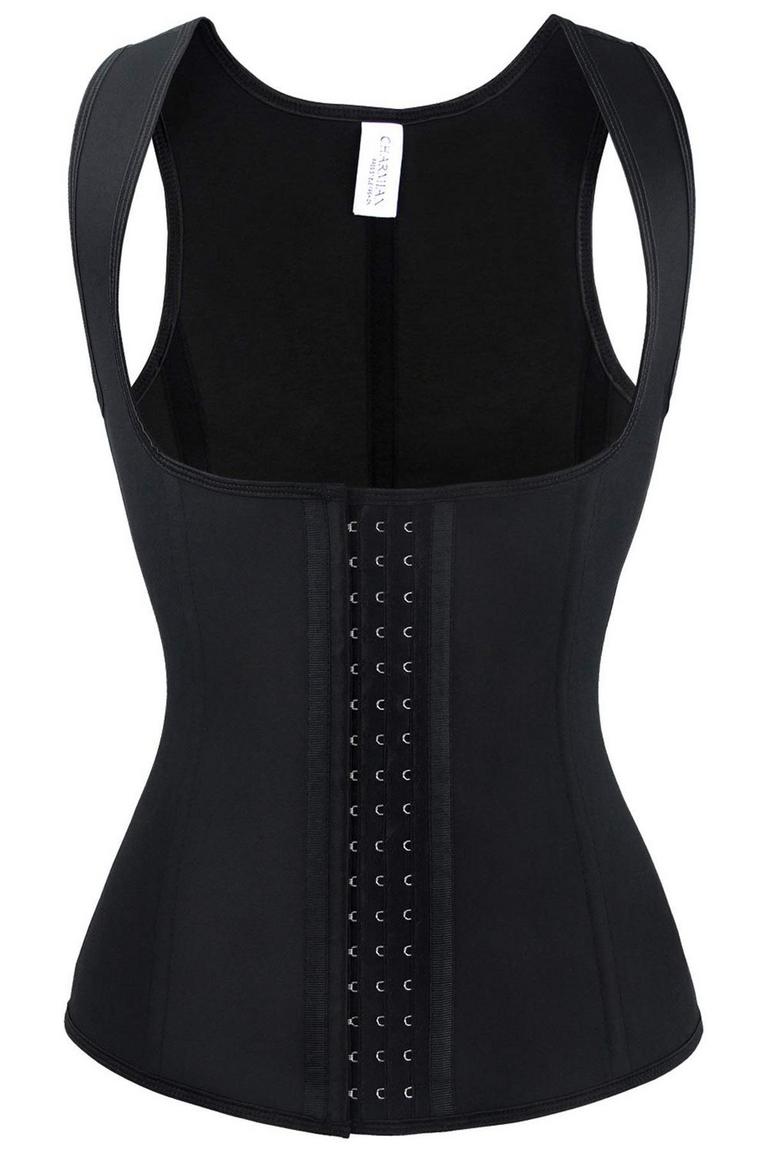 CHARMIAN LATEX CORSET M