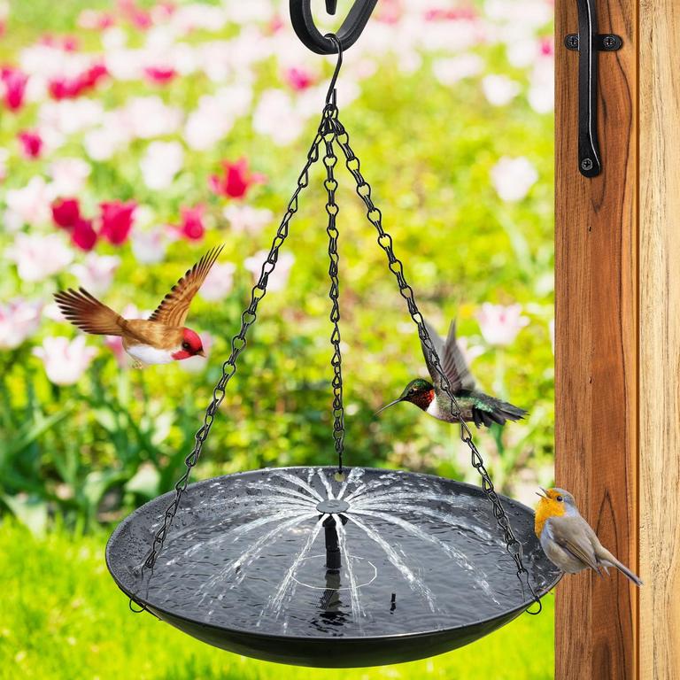 DUNKIVE SOLAR BIRD BATH