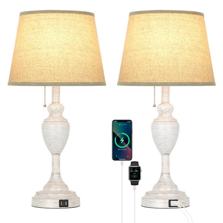 SUCOLITE 24IN USB TABLE LAMPS
