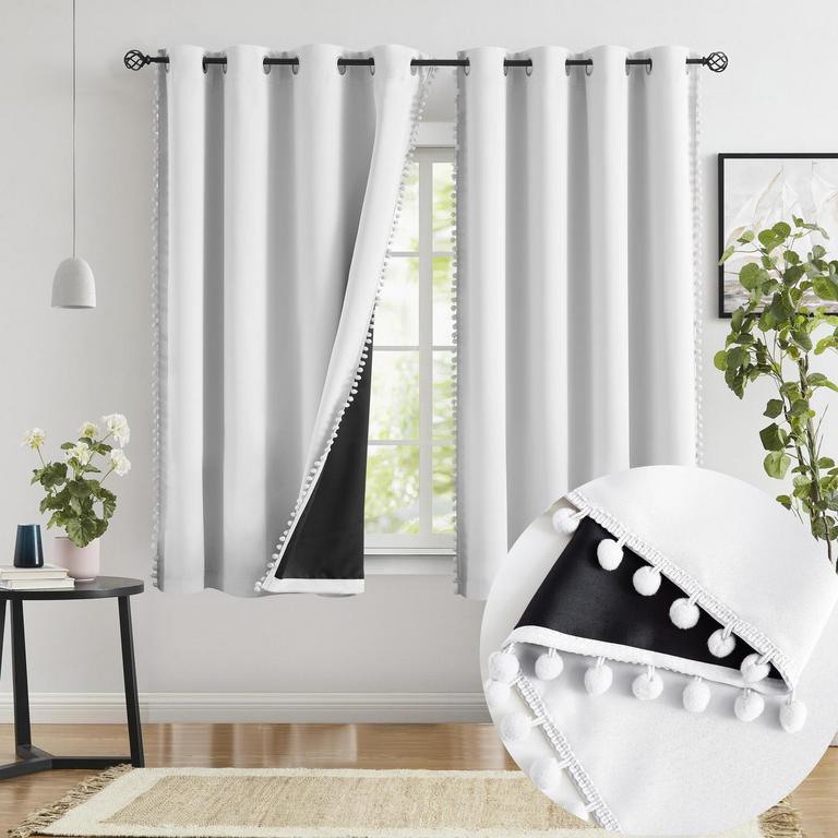 JUBILANTEX POM POM CURTAINS
