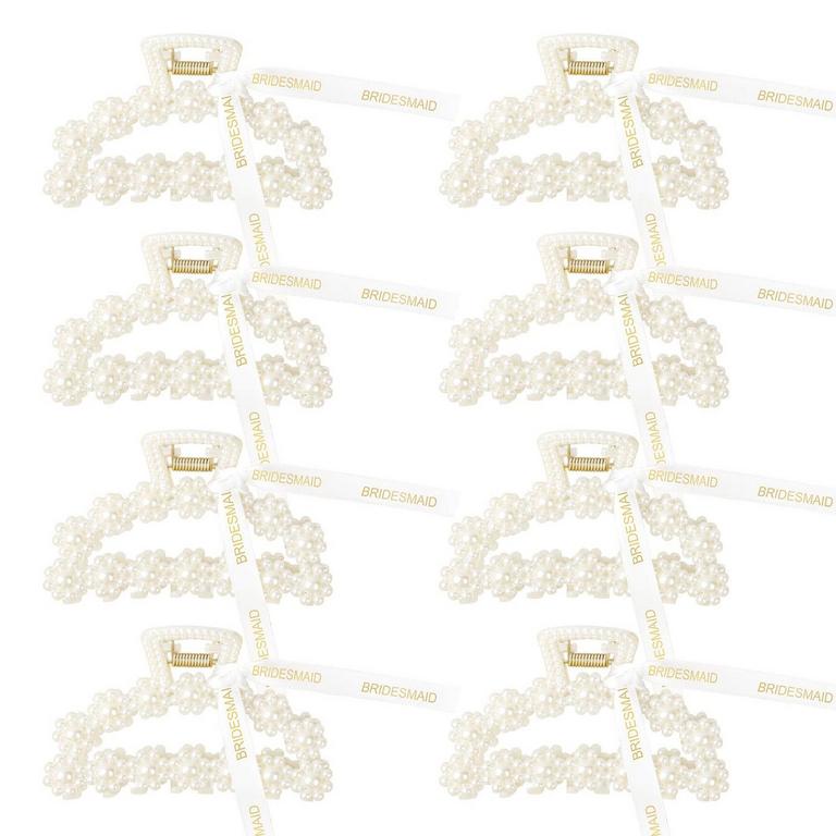 DEEKA BRIDESMAID PEARL CLIPS
