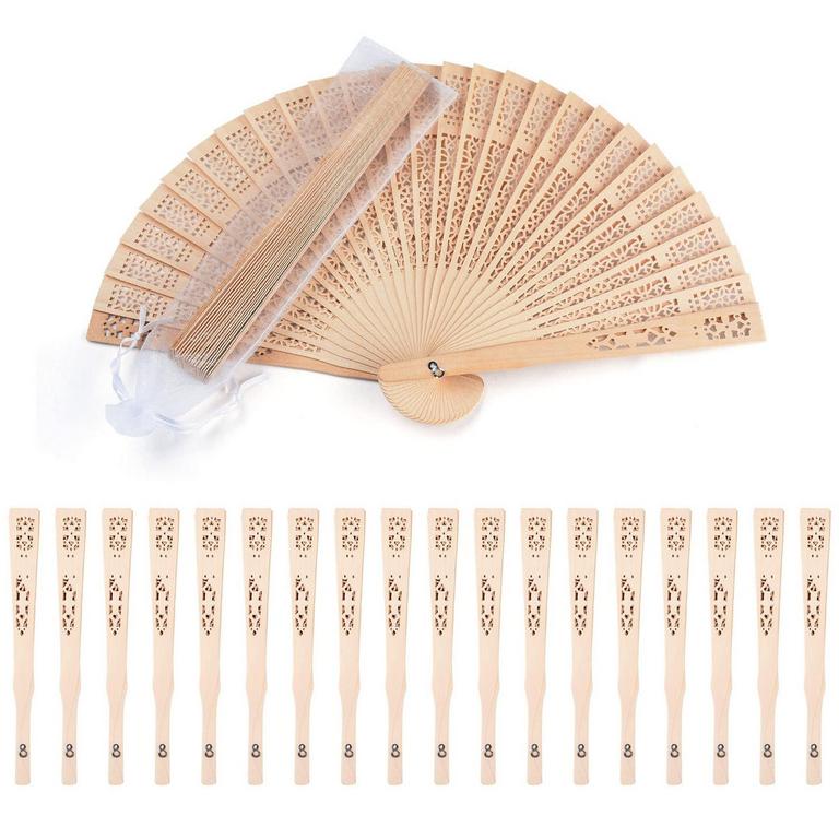 SANDALWOOD FAN 50PCS SET