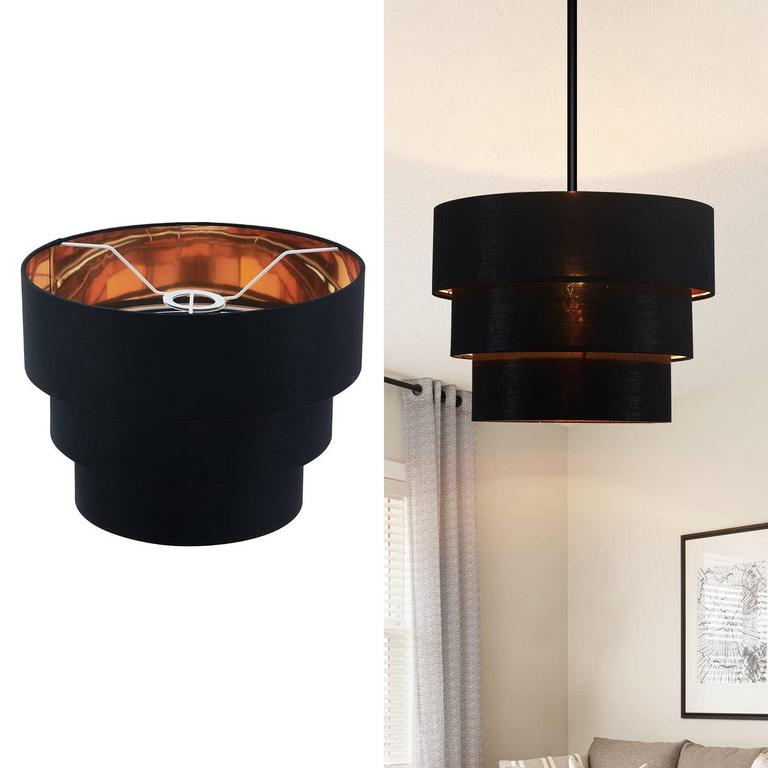 EDISLIVE 3-TIER LAMP SHADE