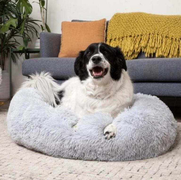 GREY 40" CALMING CUDDLE BED