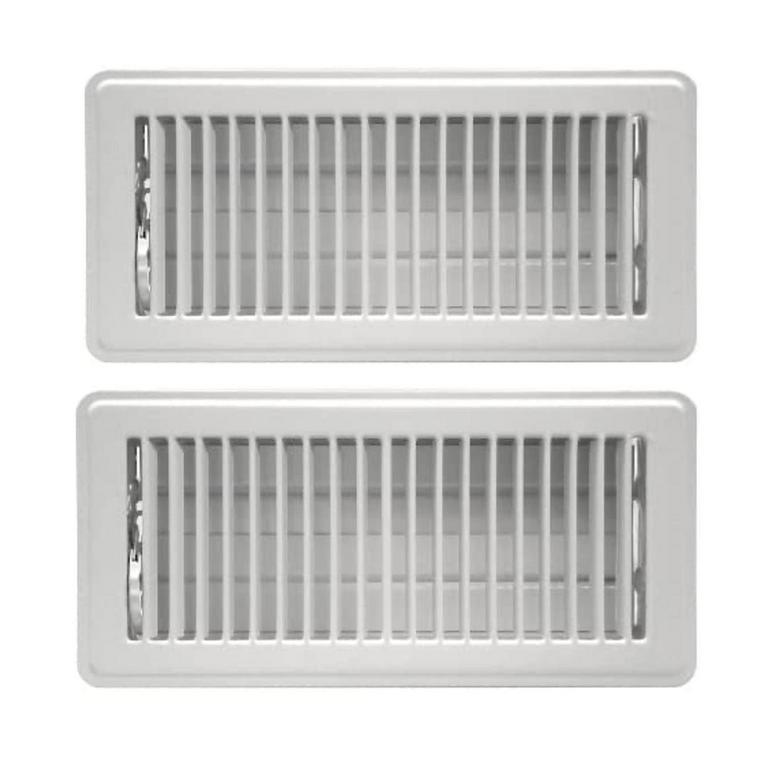 2PK RMG 4X12IN WHITE VENT COVER