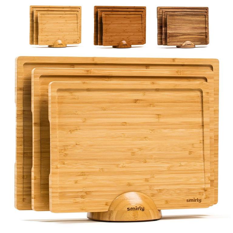 SMIRLY BAMBOO BOARD SET
