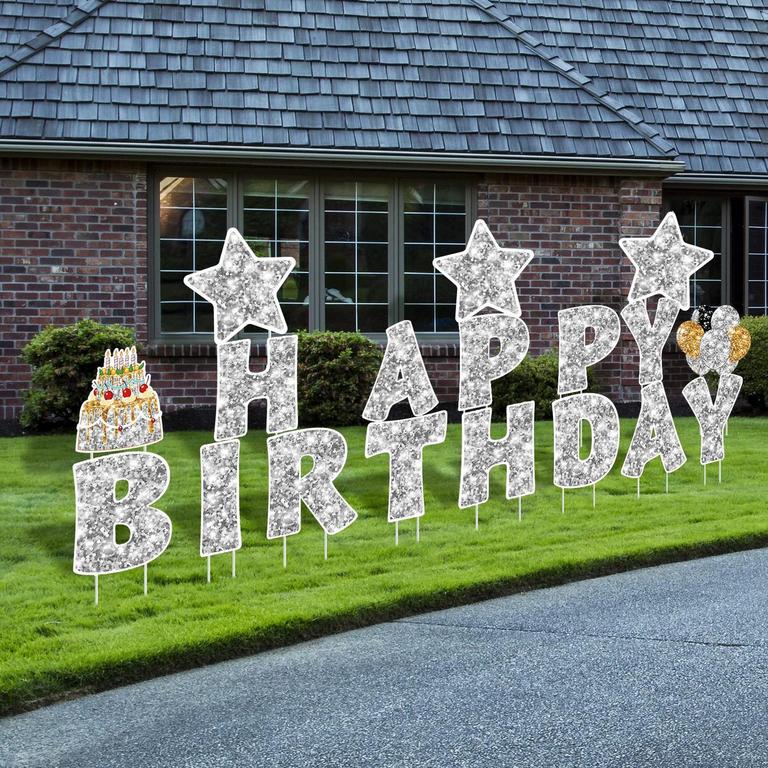 JETEC BIRTHDAY YARD SIGN 18PCS