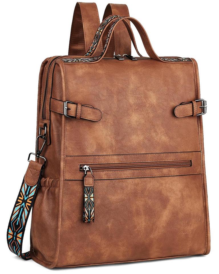 FADEON LEATHER LAPTOP BAG
