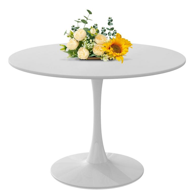 42IN WHITE DINING TABLE