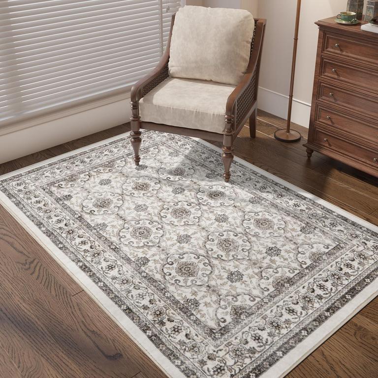 JINCHAN 3'X5' BOHO FLORAL RUG