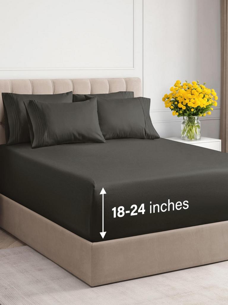 CGK UNLIMITED KING DEEP SHEETS 6PC