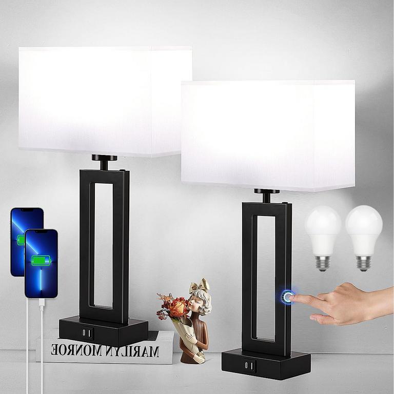 2PC TOUCH CONTROL LAMPS