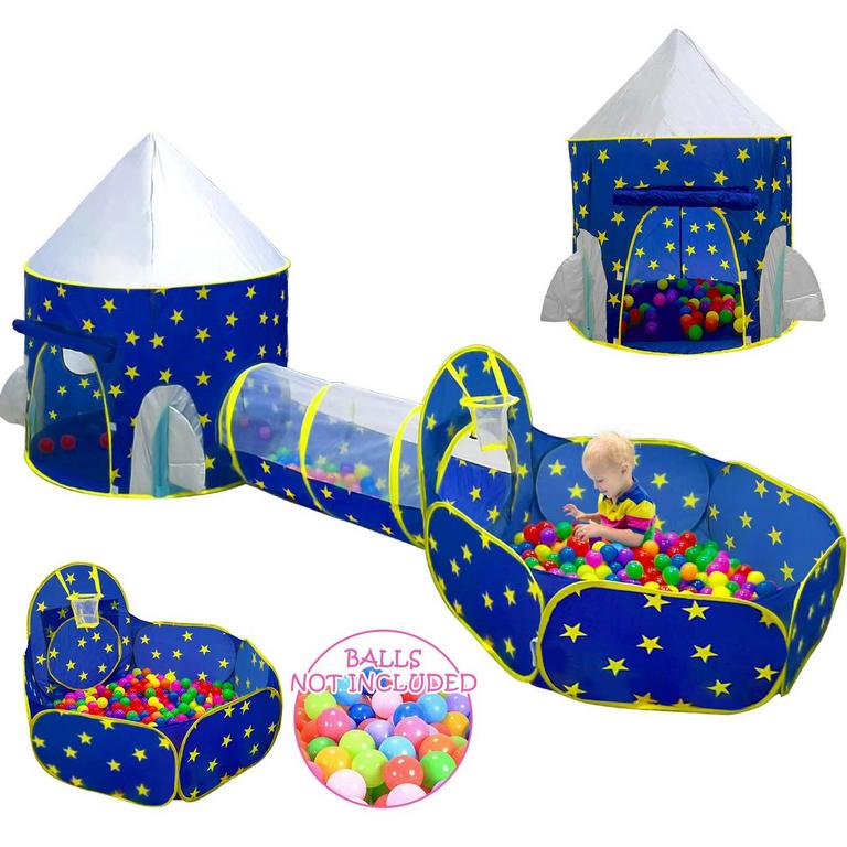 3-PC PIGPIGPEN KID'S PLAY TENT SET