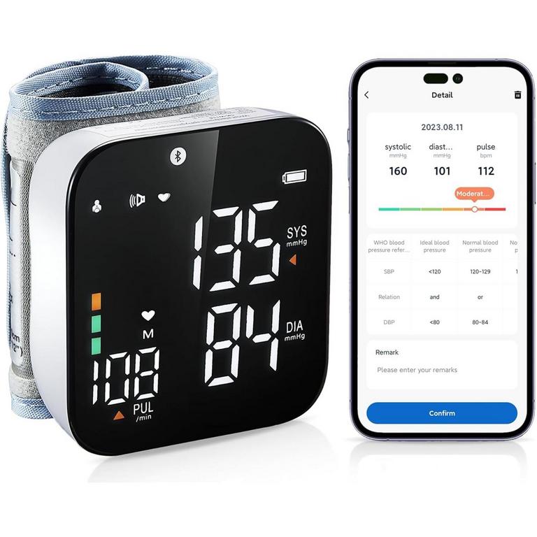 TUYA APP WRIST BP MONITOR