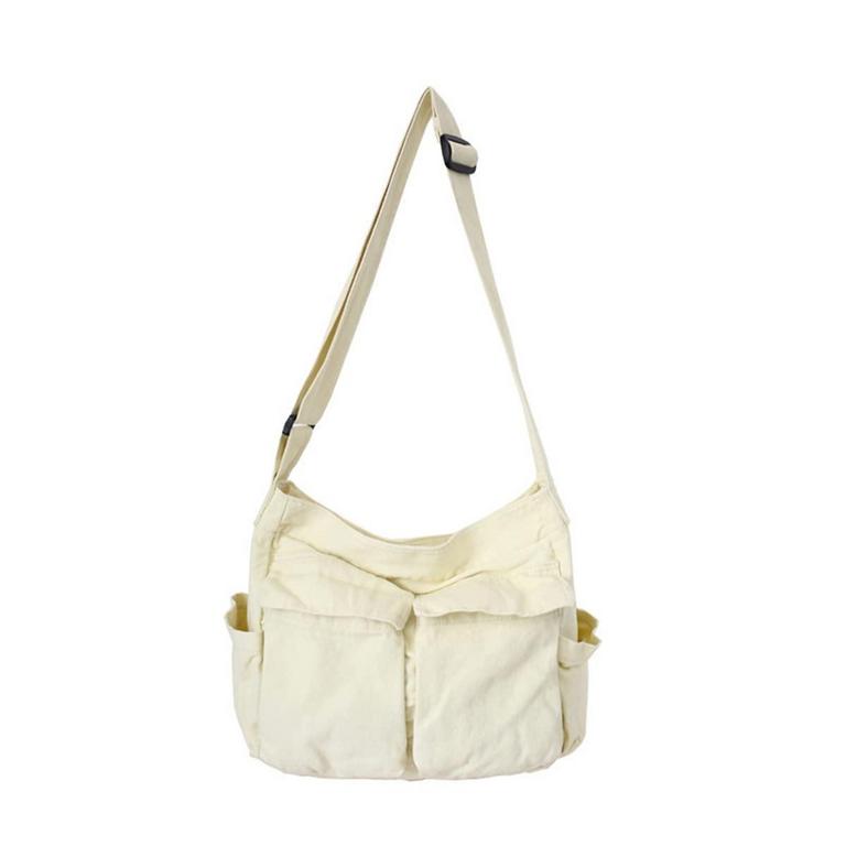 GAXOS BLACK CANVAS BAG