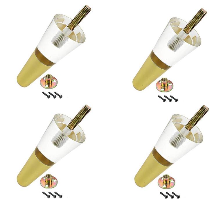 LC LICTOP ACRYLIC FURNITURE LEGS 4PK