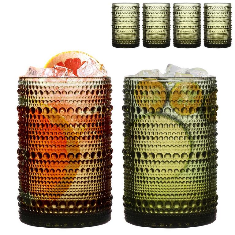 HOBNOB DRINKING GLASSES 4PK