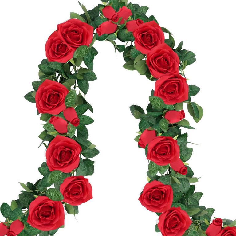 COCOBOO FAUX ROSE GARLANDS