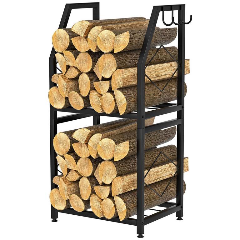 VYGROW 2-TIER FIREWOOD RACK