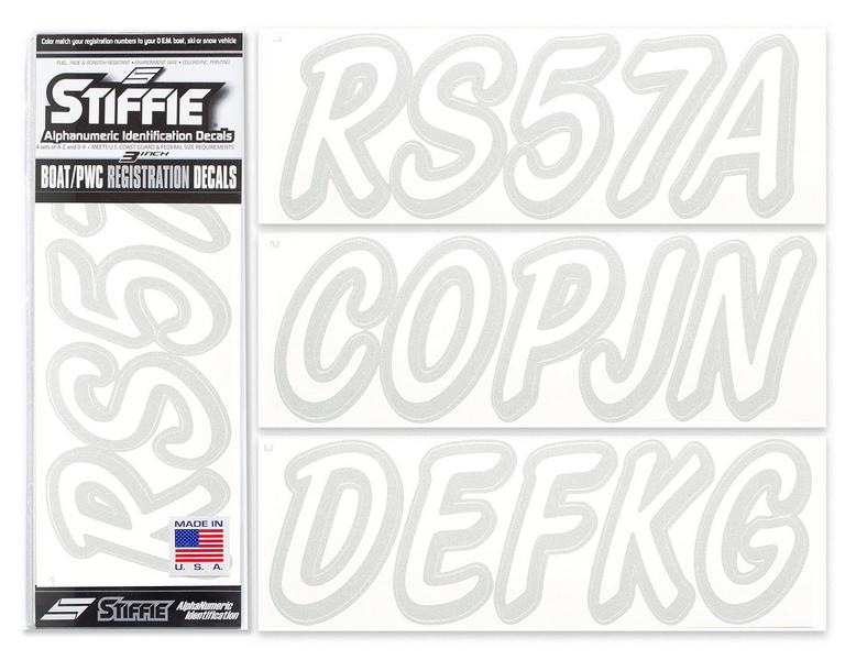 STIFFIE WHIPLINE BOAT DECALS 146PCS