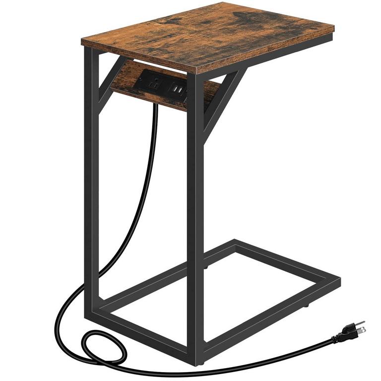 HOOBRO C-SHAPED END TABLE