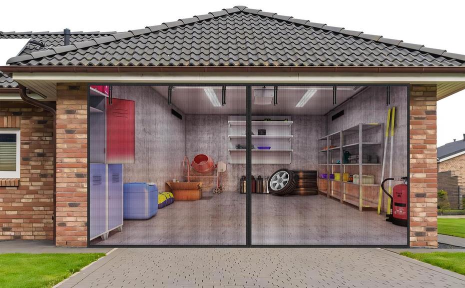 VIOMORL 16X7FT GARAGE SCREEN
