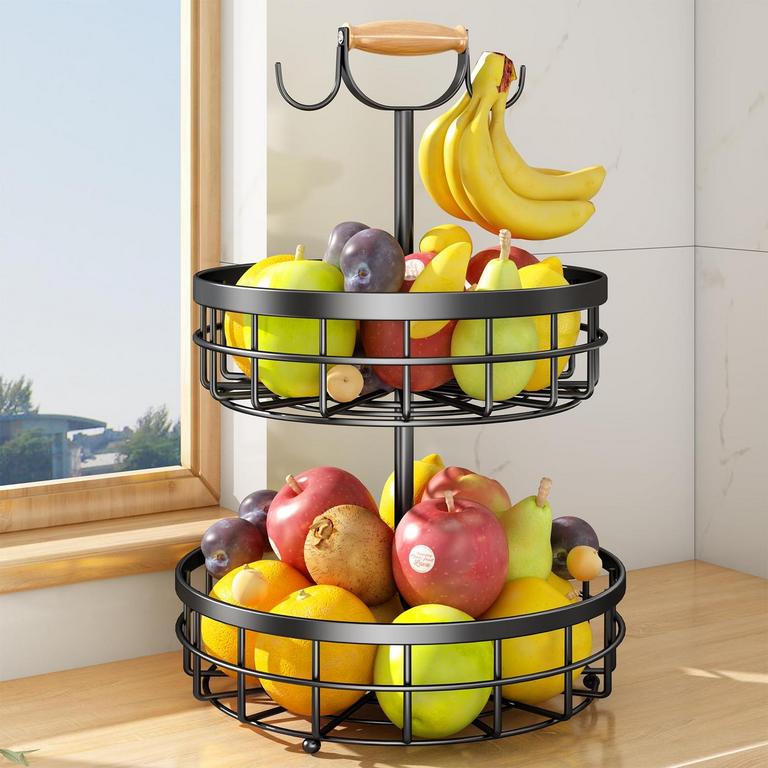 2-TIER FRUIT BASKET BOWL