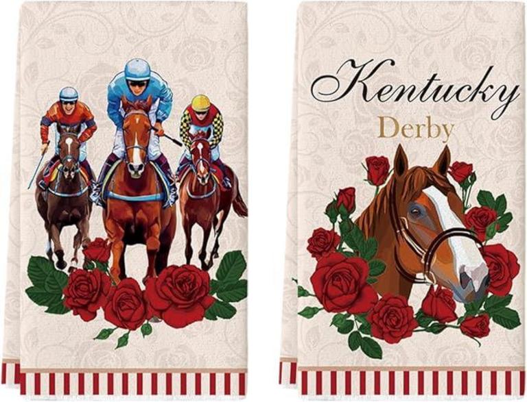 KENTUCKY DERBY TOWELS