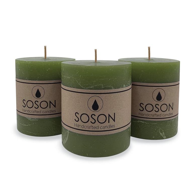 SIMPLY SOSON PILLAR CANDLES