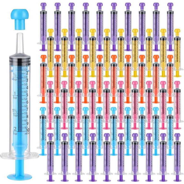 TRELACO 10ML PLASTIC SYRINGES 100PK