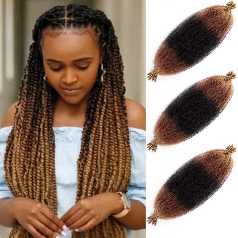RENJOING 24IN AFRO TWIST HAIR 3PK