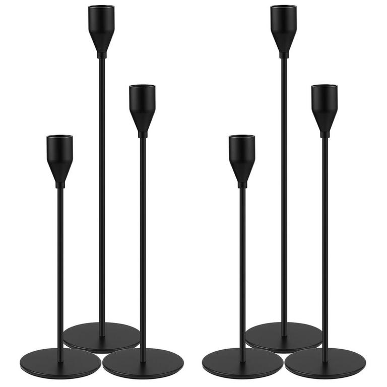 METAL CANDLESTICK HOLDERS
