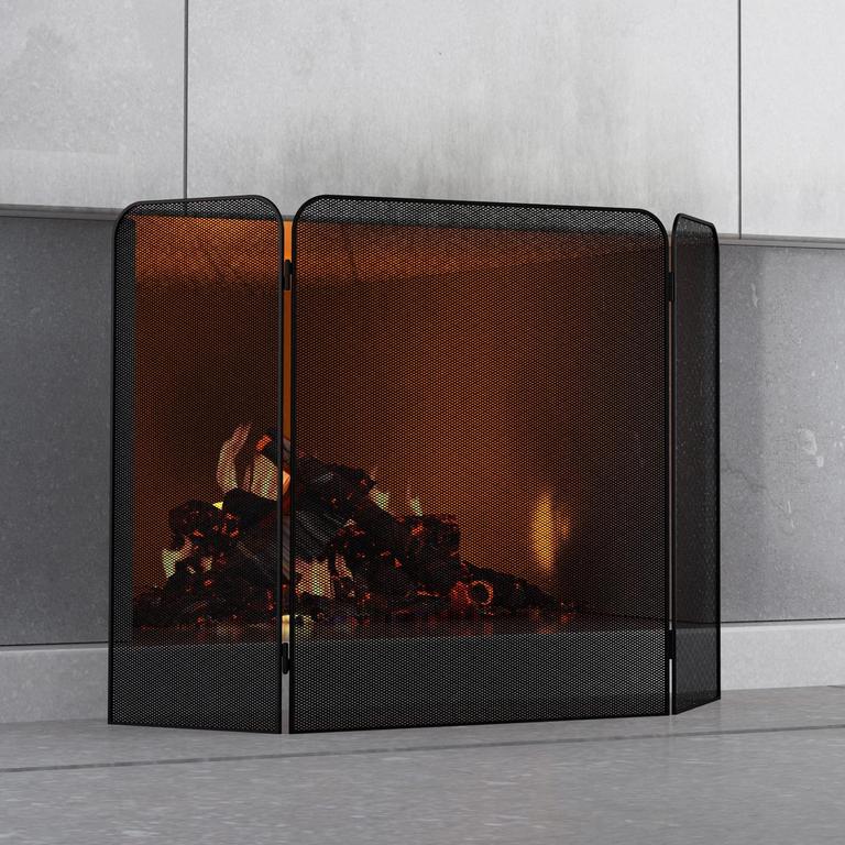FIRE BEAUTY 3-PANEL FIREPLACE SCREEN