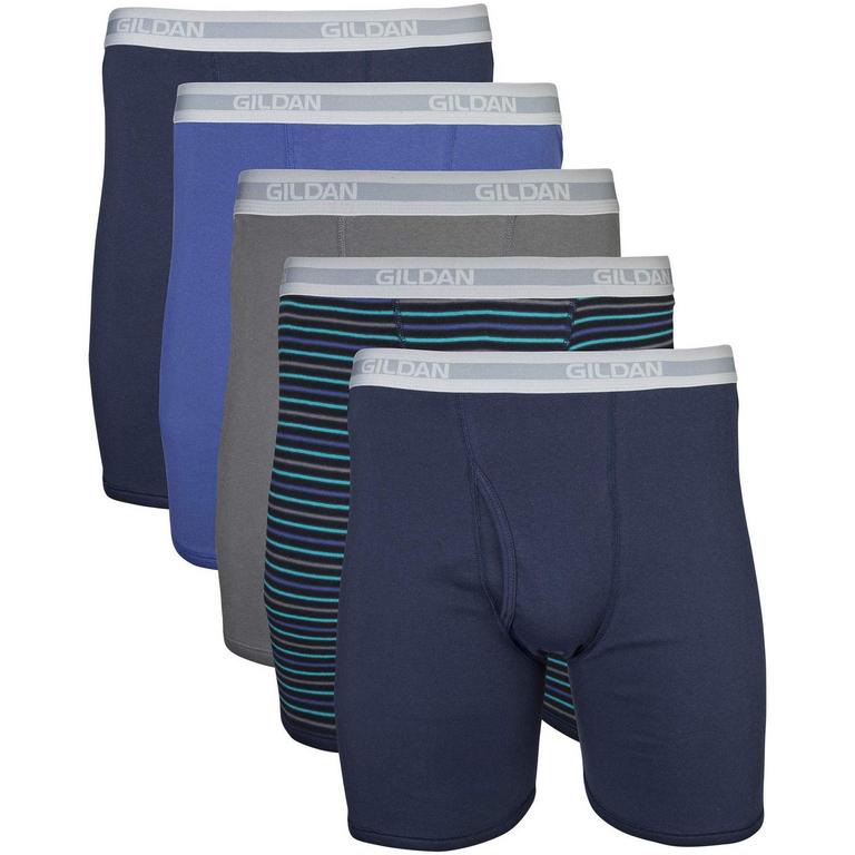 GILDAN 2XL MENS BOXER BRIEFS 5PK