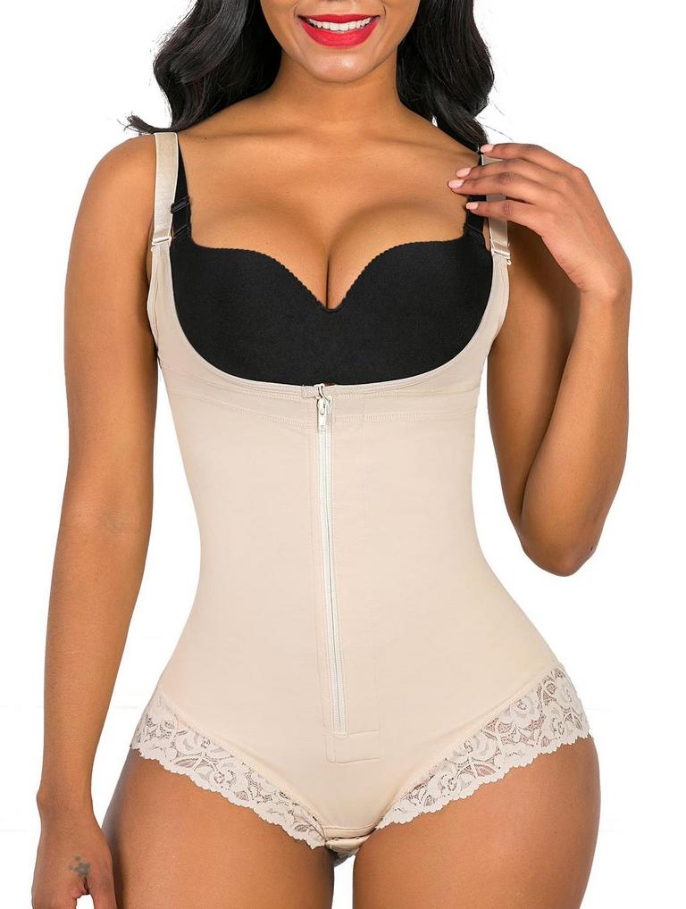 SHAPERX FAJAS BODYSUIT WOMEN'S SZ M