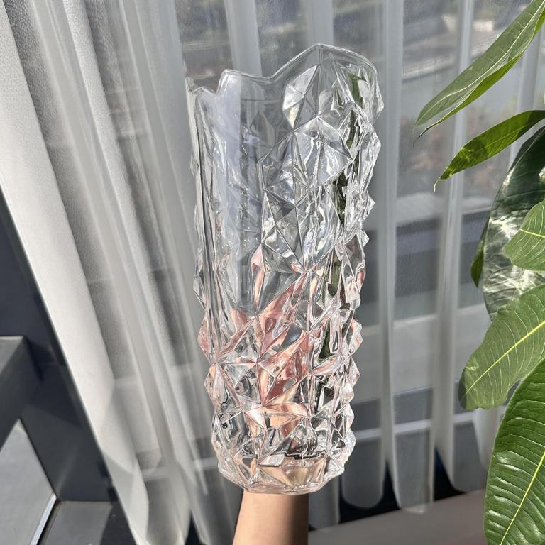 RELEXOME 11.8IN CRYSTAL VASE
