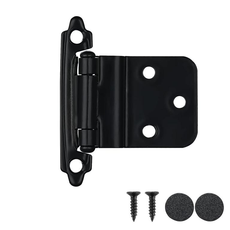 30 JQK  BLACK CABINET HINGES 3/8" 