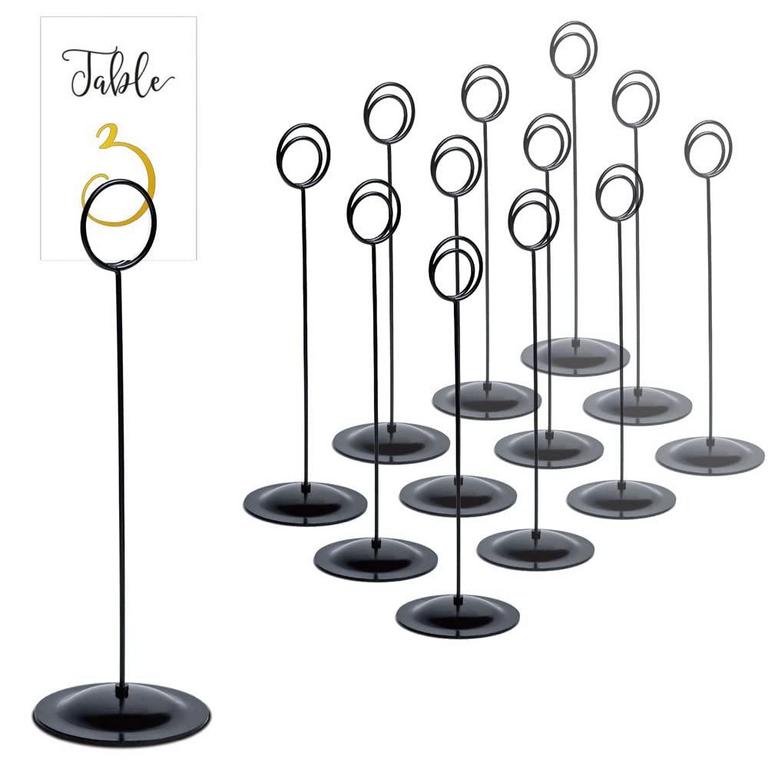 HOHIYA 12IN TABLE NUMBER HOLDERS 12PK