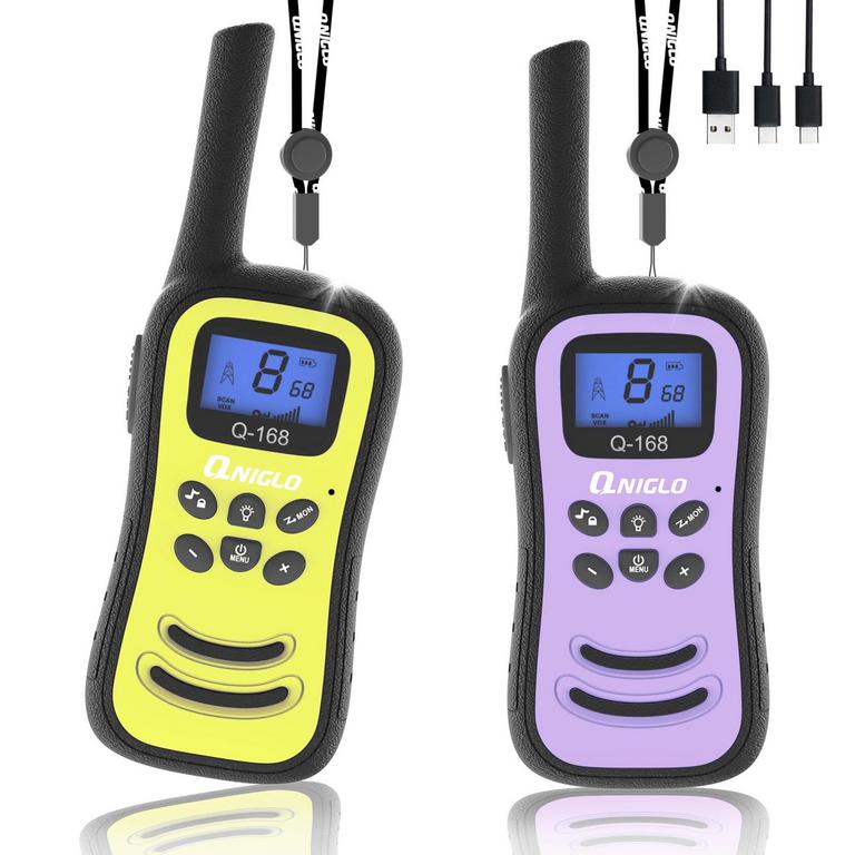 QNIGLO KIDS WALKIE TALKIES 2PK