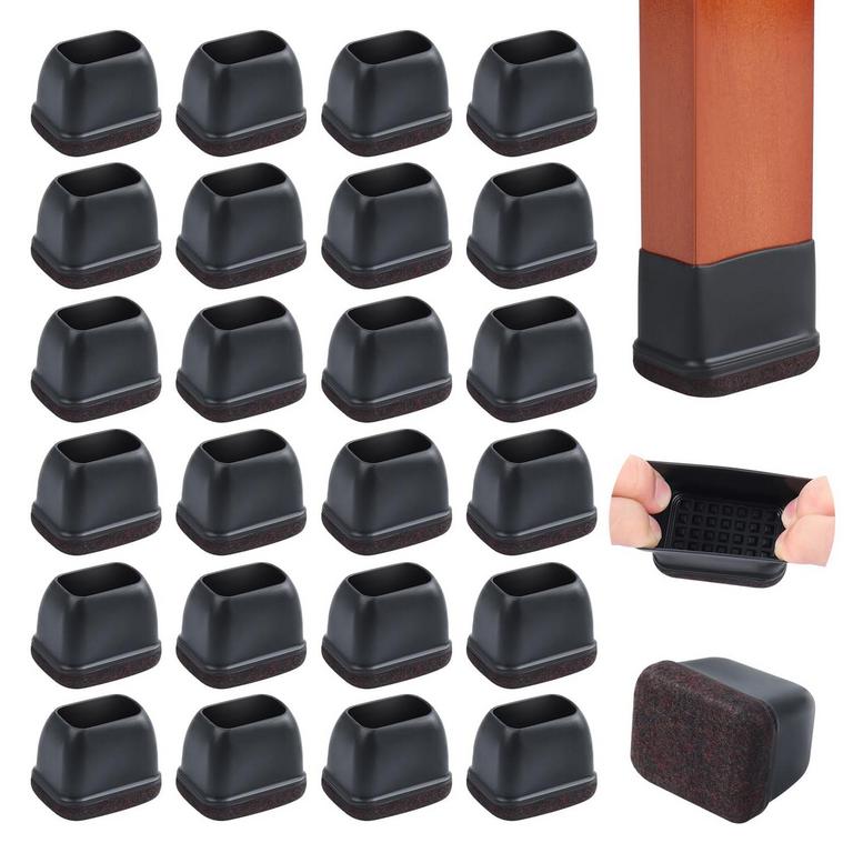 24PCS FELT CHAIR PROTECTORS