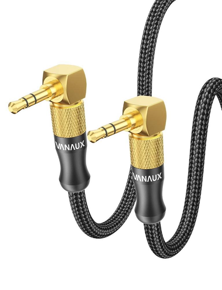 AUX CABLE 90 DEGREE