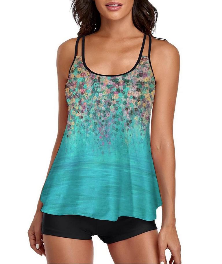 URCHICS TANKINI SET WOMEN'S SZ M