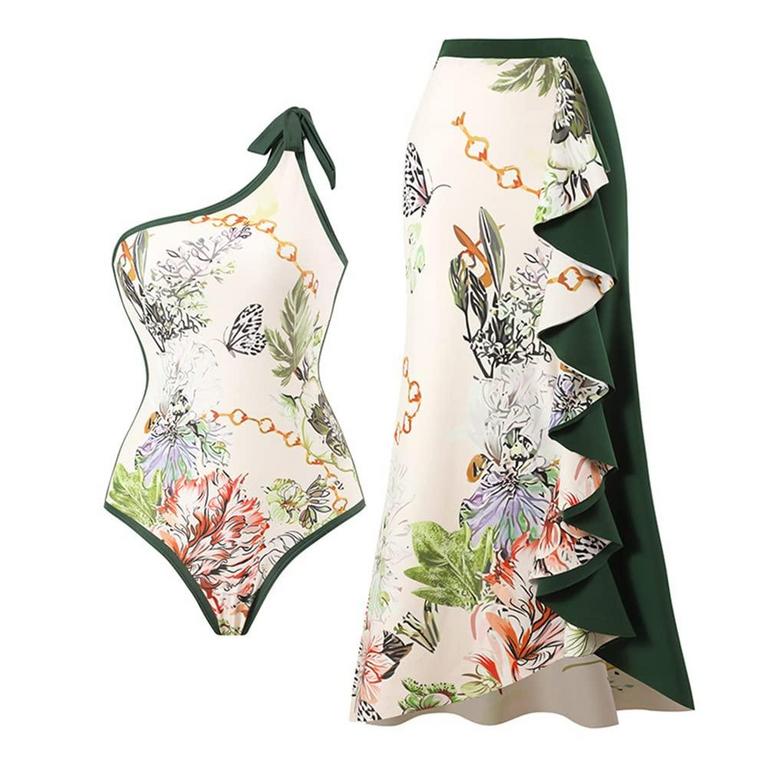 IDOPIP FLORAL SWIMSUIT WOMEN'S SZ XL