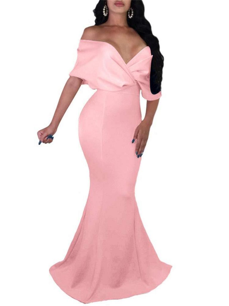 GOBLES MAXI DRESS XL PINK WOMEN'S