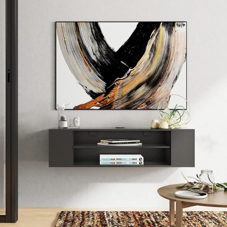 FITUEYES FLOATING TV STAND 39.4"
