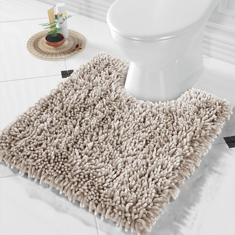 YIMOBRA LUXURY TOILET RUG 24.4"X24.4"