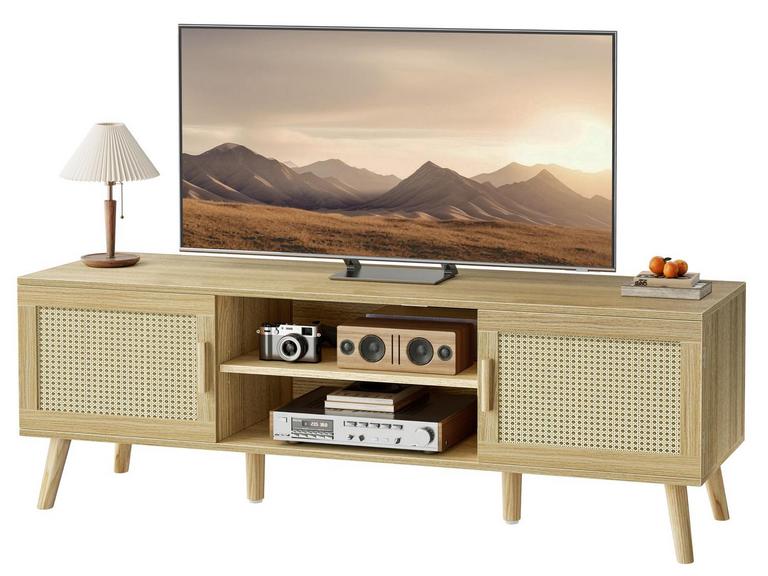 SUPERJARE 55IN BOHO TV STAND