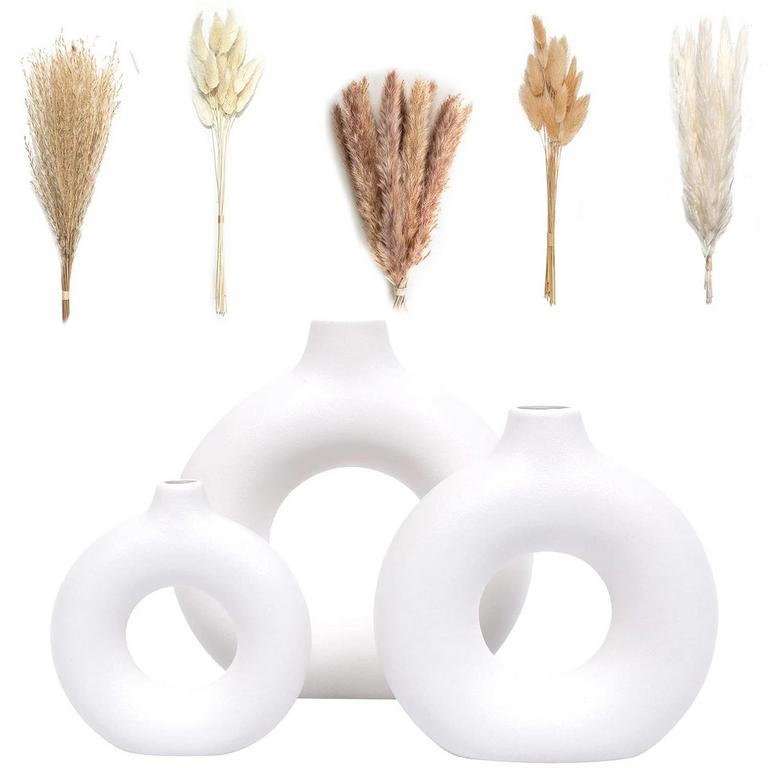 VELOVA PAMPAS GRASS VASES