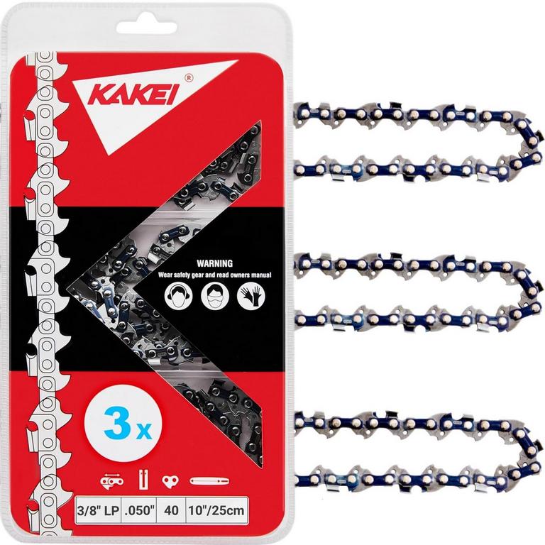 KAKEI 10IN CHAINSAW CHAINS 3PK