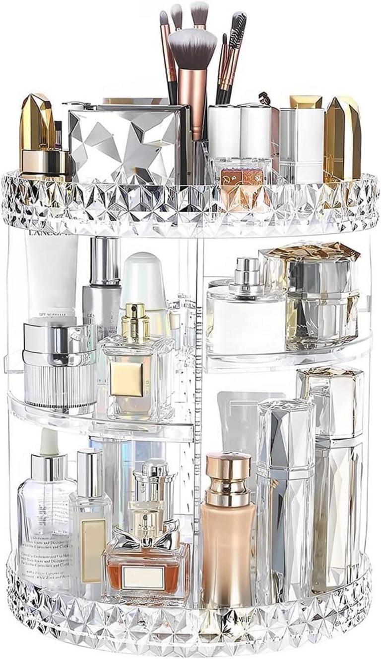 360 ROTATING MAKEUP ORGANIZER